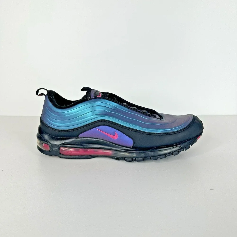 Nike Air Max‎ 97 LX Throwback Future Shoes Men's US 12 Lazer Fuchsia AV1165-001